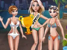 Concurs de surf pentru fete